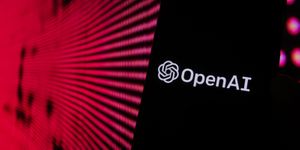 OpenAI Logo on Smartphone Screen