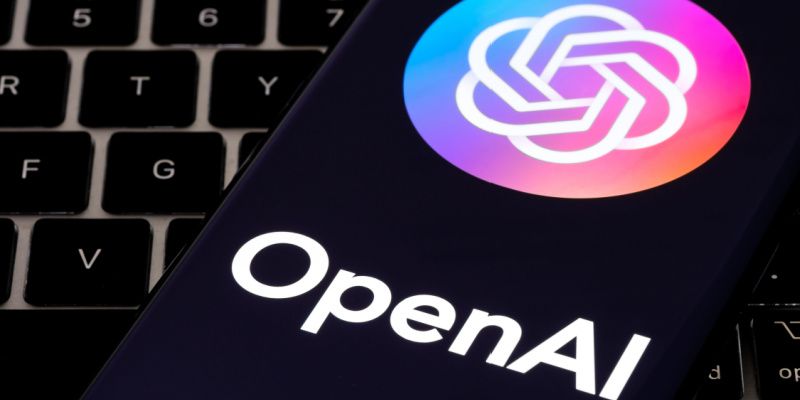 Open AI Logo on Smartphone