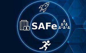 a concept image depicting the safe acronym scaled agile framework