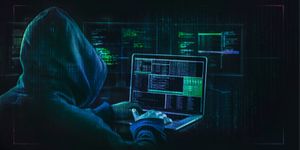 Image depicting a hacker writing a code to exploit vulnerabilities