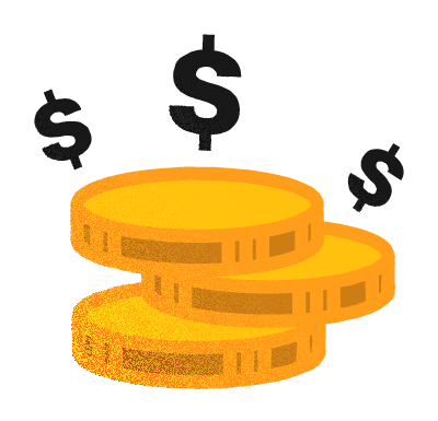 Gold Coin Stack